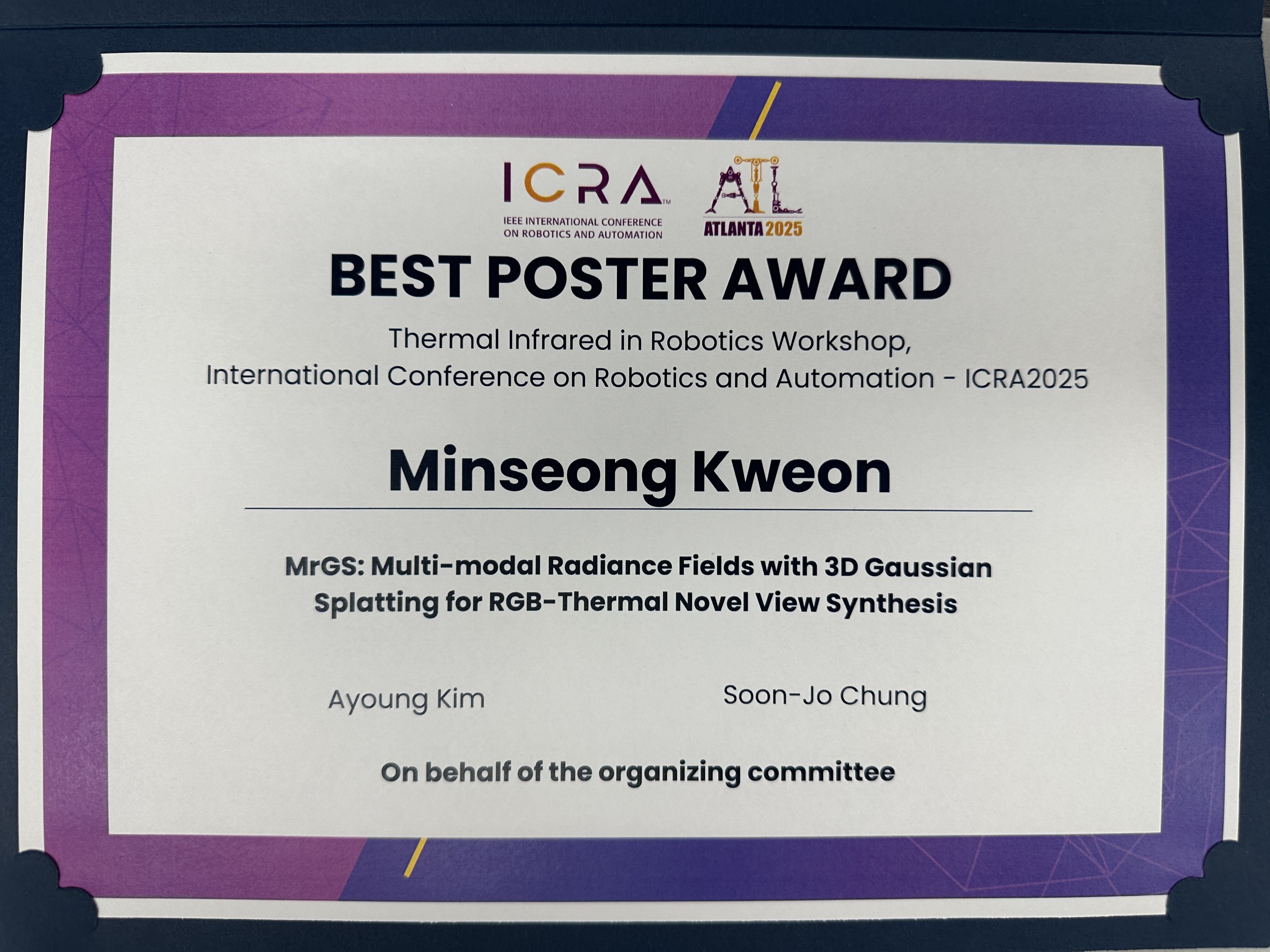 Best Poster Award